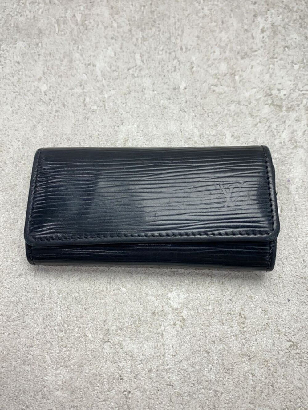 LOUIS VUITTON Multicles Leather Black All over
